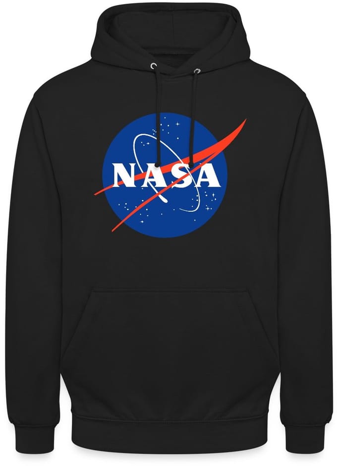 NASA klassiek logo Hoodie Unisex