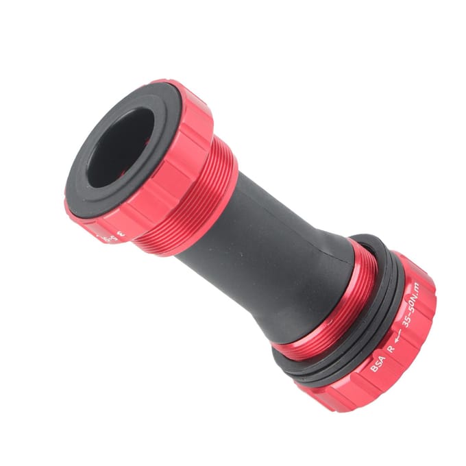 1.37x24T Racefietsen Mountainbikes 68?73mm BB Bottom Brackets AluminiumlegeringRood gray