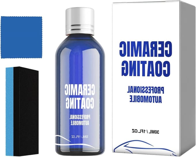 Auto Interieur Renovator - Vernieuwer Rubber - Auto Onderhoud - Verwijdert Vlekken - 30 ml - Blauw