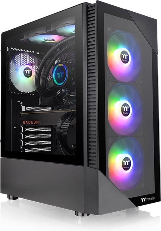 Thermaltake View 200 TG ARGB - Case - Tower - Zwart