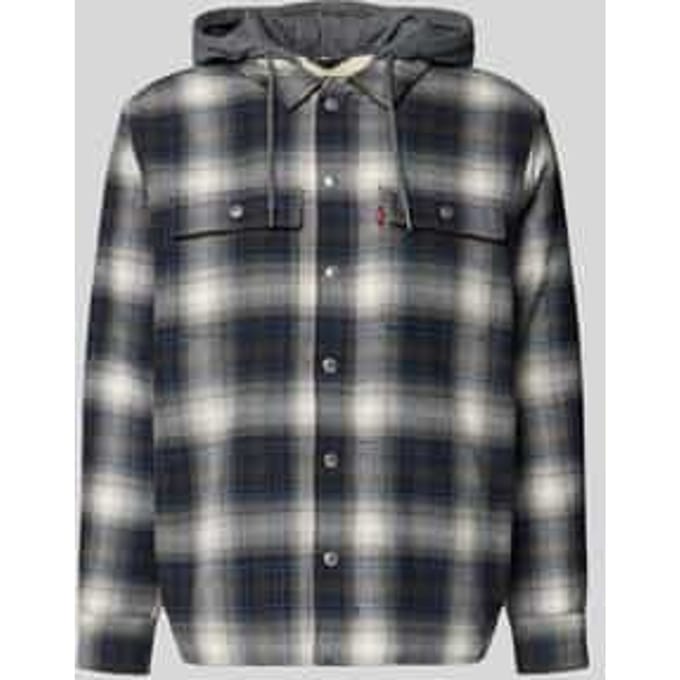 Overhemdjack met capuchon Model 'FRANCISCO'