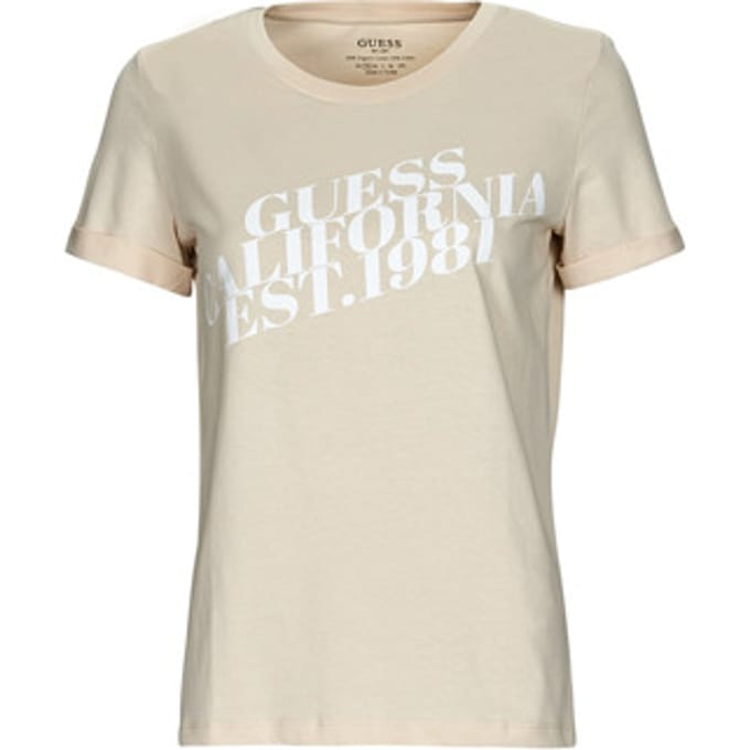 Guess  T-shirt Korte Mouw SS CN AURELIA TEE
