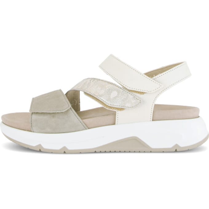 Gabor Rollingsoft Sandalen groen Leer - Maat 7