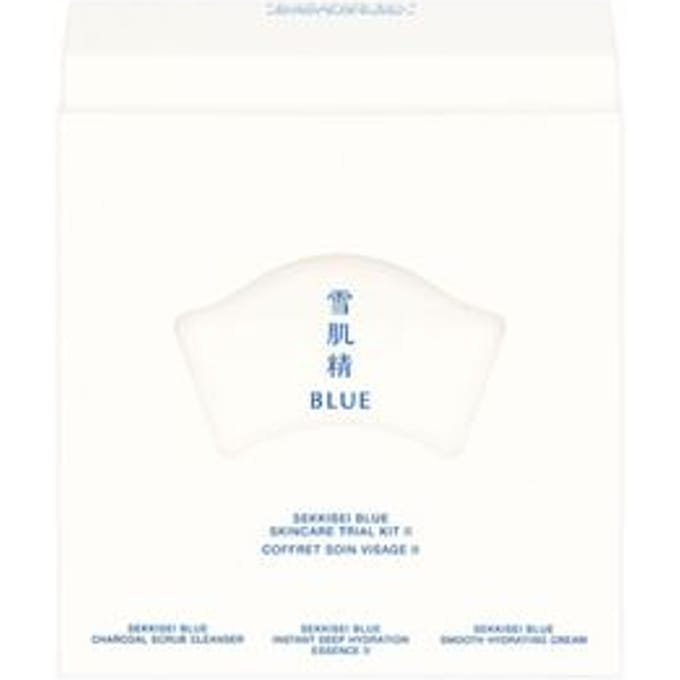 Kose - Sekkisei Blue Skincare Trial Kit II 1 set