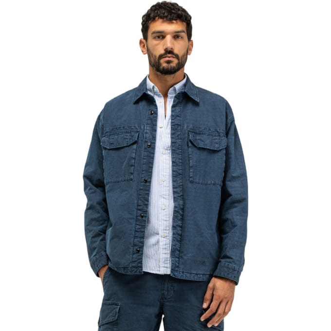 Butcher of Blue Dan ripstop overshirt