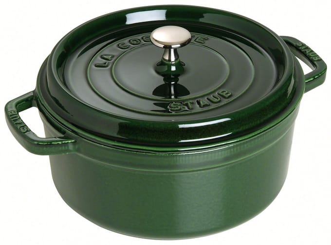 Staub Braadpan / Cocotte - Basilicum - ø 26 cm / 5.2 liter
