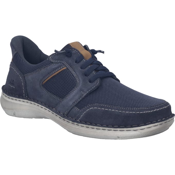 JOSEF SEIBEL Heren Lage schoen New Anvers 24 in blauw