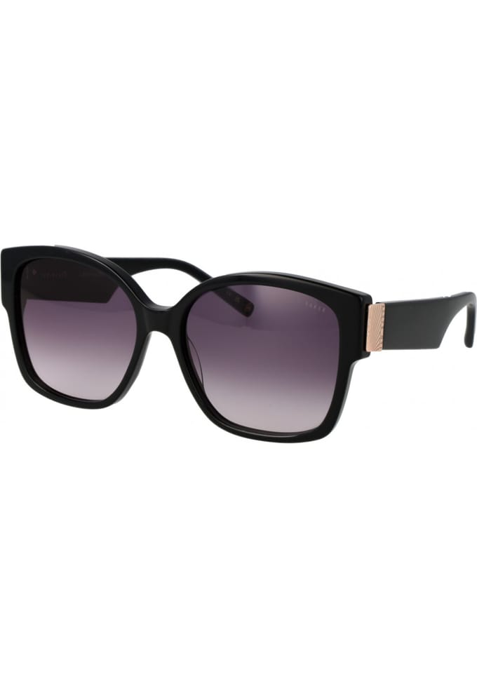 Ted Baker TB1767 Linia 001 glanzende zwartpaarse zonnebril met kleurverloop
