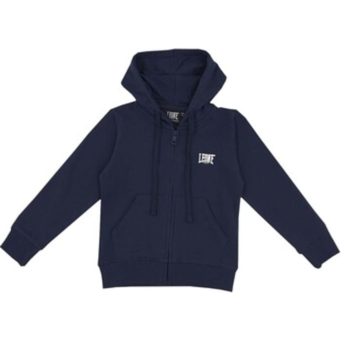 Capuchon sweaters Leone 1947 Girl Hoody Full Zip Foil