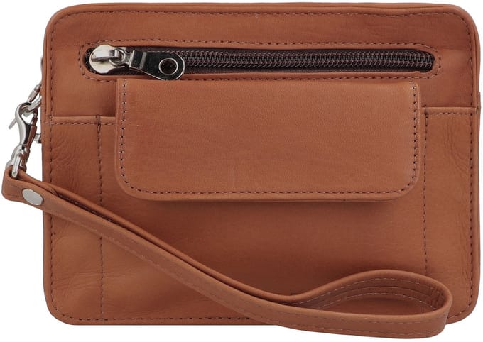 HAROLD'S Leren gordeltas Country Beltbag Cognac Lichtbruin