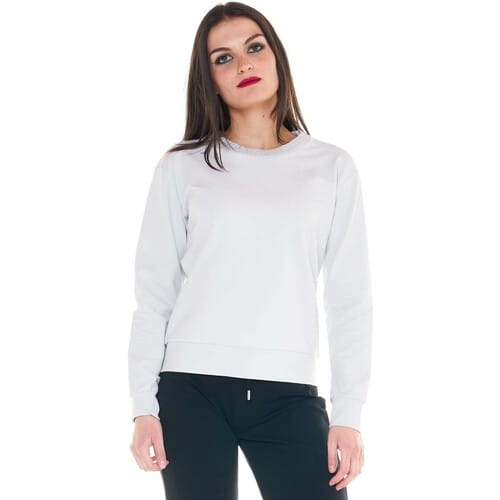 Sweaters Leone 1947 Woman Crewneck Crystal