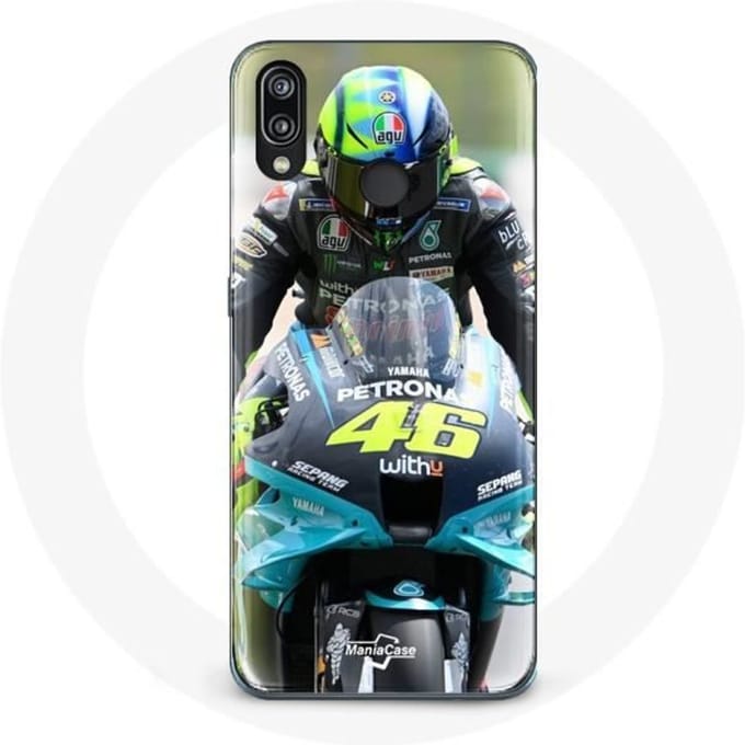 Coque pour Huawei P20 Lite Valentino Rossi Pilote de course moto 46