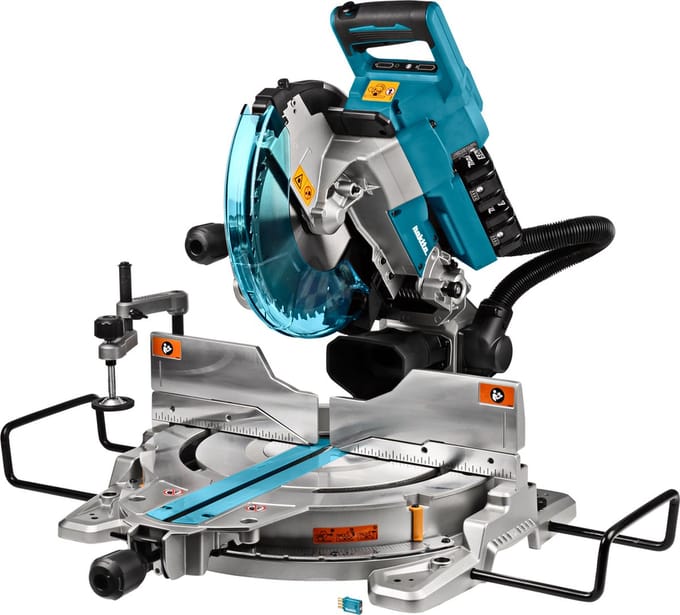 Makita DLS111PT2U Accu Radiaal Afkortzaag 260mm AWS 2x18V 5.0Ah