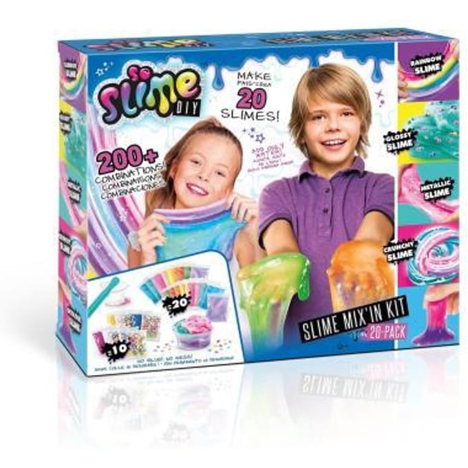 So Slime DIY Slime Mix'in Kit 20-pack Spelen met slijm