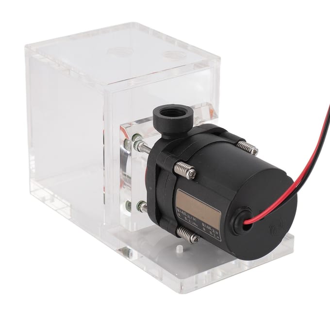 Waterkoelpomp DC 24V 700L/u G1/4 Interface Professionele Stille Geïntegreerde Waterkoelpomp
