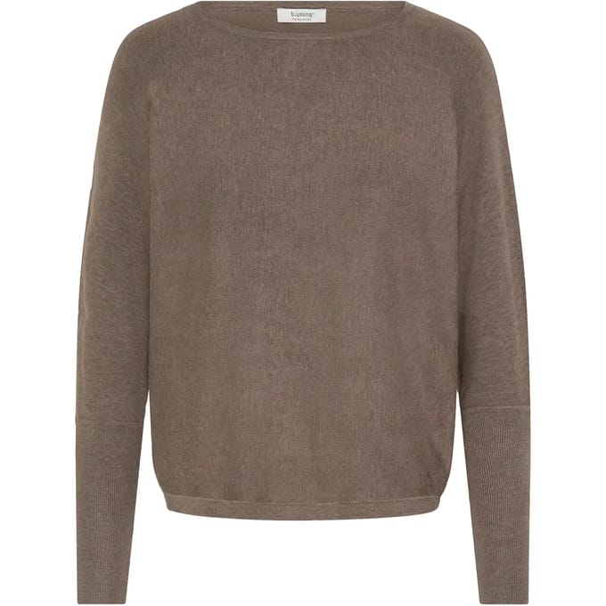 Viskose en polyamide pullover voor dames b.young Mmorla