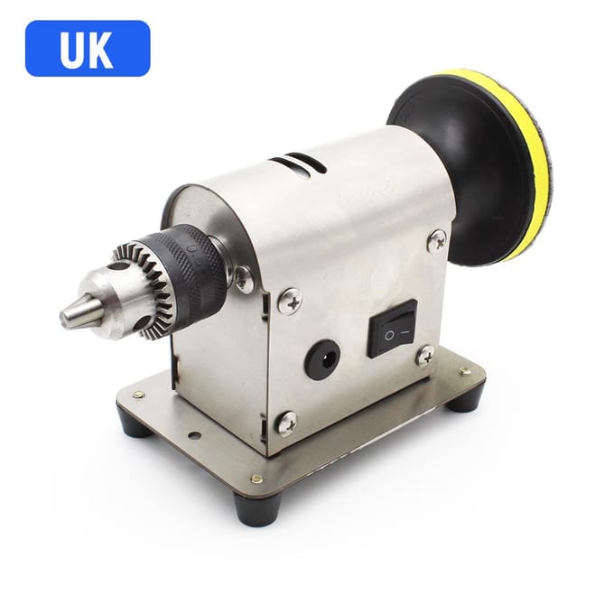 Multifunctionele Sieraden Rock Polijsten Buffer Machine Sieraden Grinder Molen Polijstmachine Sieraden EU Plug zilver