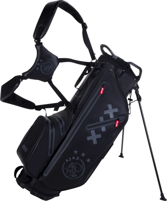 FastFold Ajax Raindry Standbag - Zwart Rood