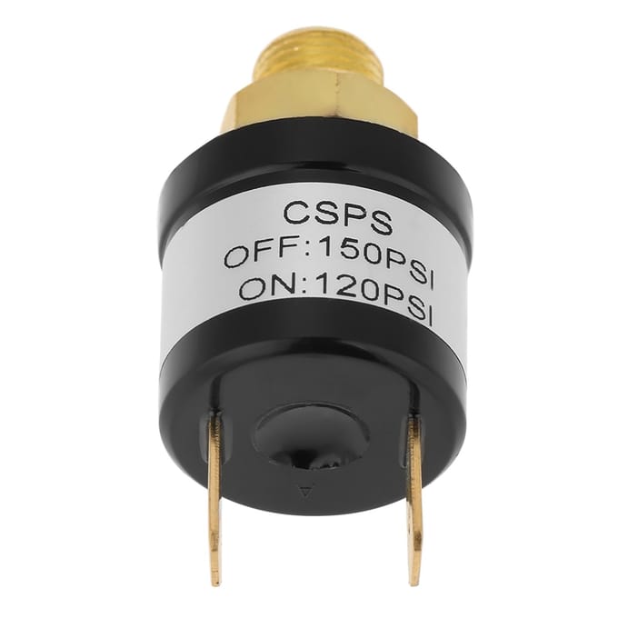 1 pièce Pressostat de compresseur d'air Interrupteur de contrôle de pression d'air 120 150PSI 1 8 NPT