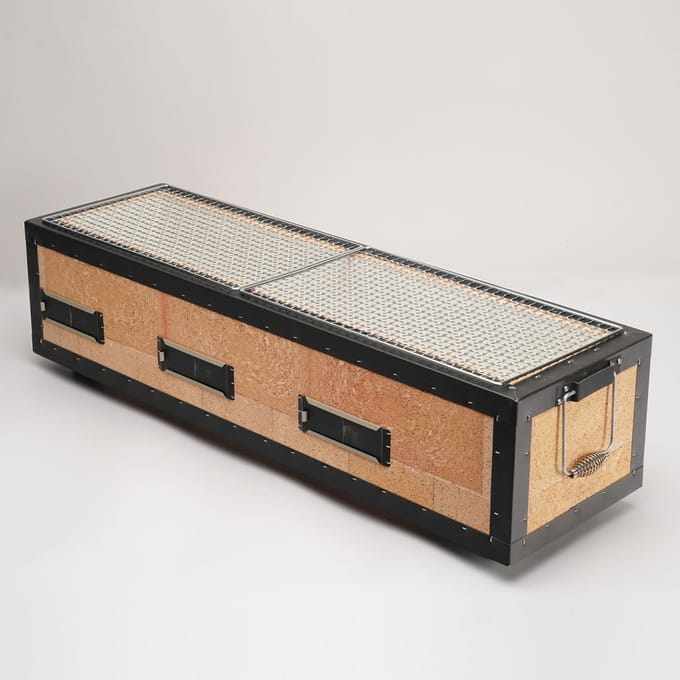 Diatomite Konro Grill - 77 x 23 x 20cm