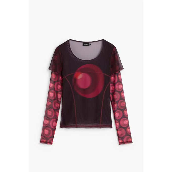 Dames-T-shirt Desigual Lucca