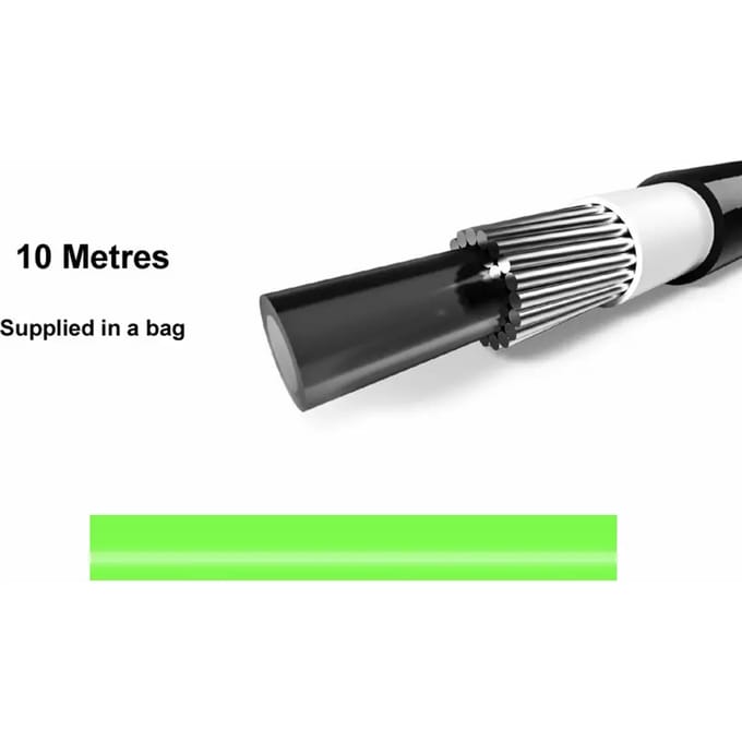 Elvedes Schakelbuitenkabel 10 M X 4,2 Mm Neon Groen