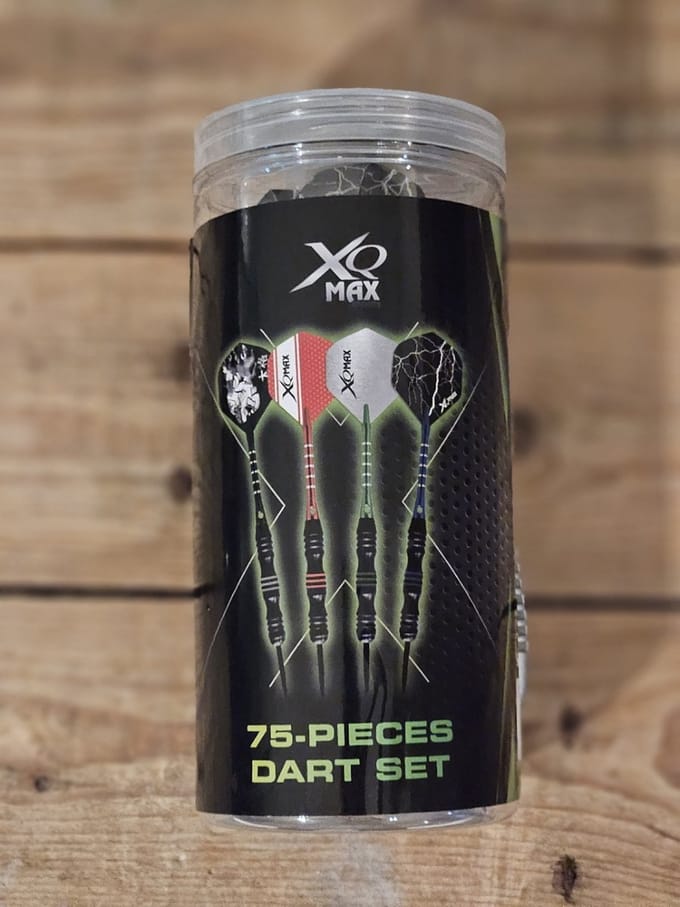 XQ MAX darts set - 75 onderdelen - complete uitrusting