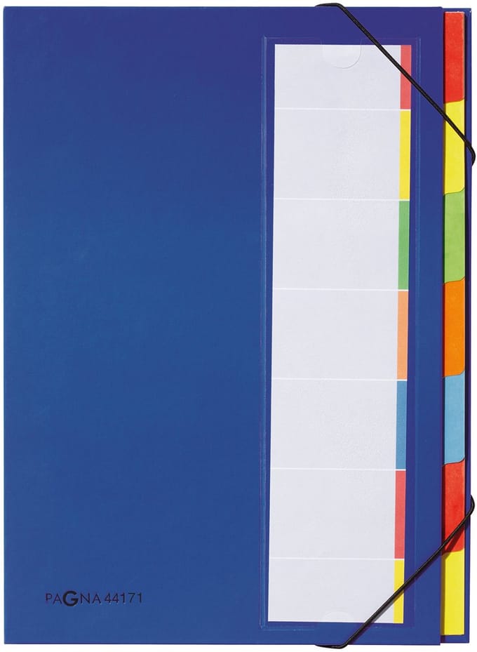 Pagna 44171-02, Presentatiemap, A4, Blauw, 238 mm, 10 mm, 327 mm
