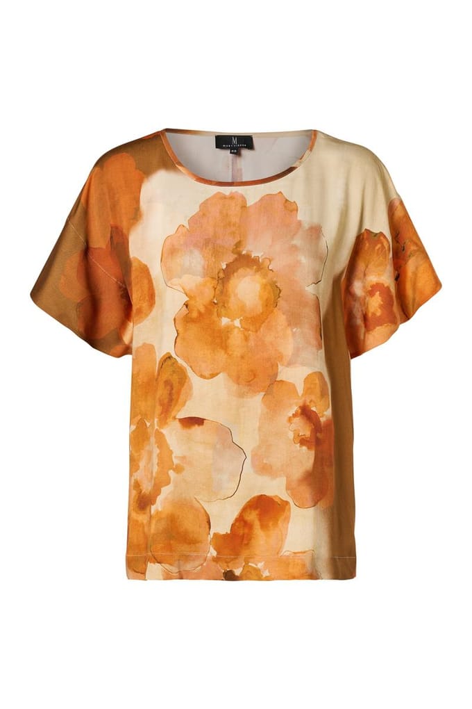 Abigail Print Top Oranje / Multi