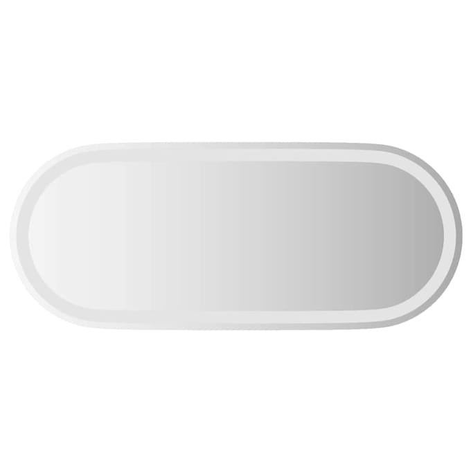 Vidaxl Lustre de Salle de Bain avec LED, 90x40 cm, Ovale