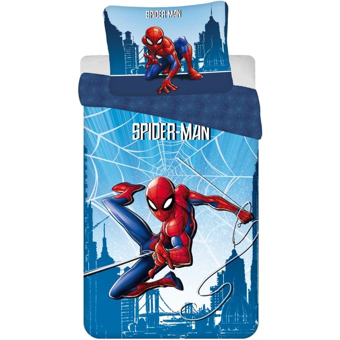 SpiderMan Dekbedovertrek Spider Sense - Eenpersoons - 140 x 200 cm - Katoen