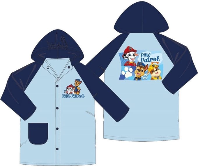 Regenjas Paw Patrol - Blauw - Maat 98