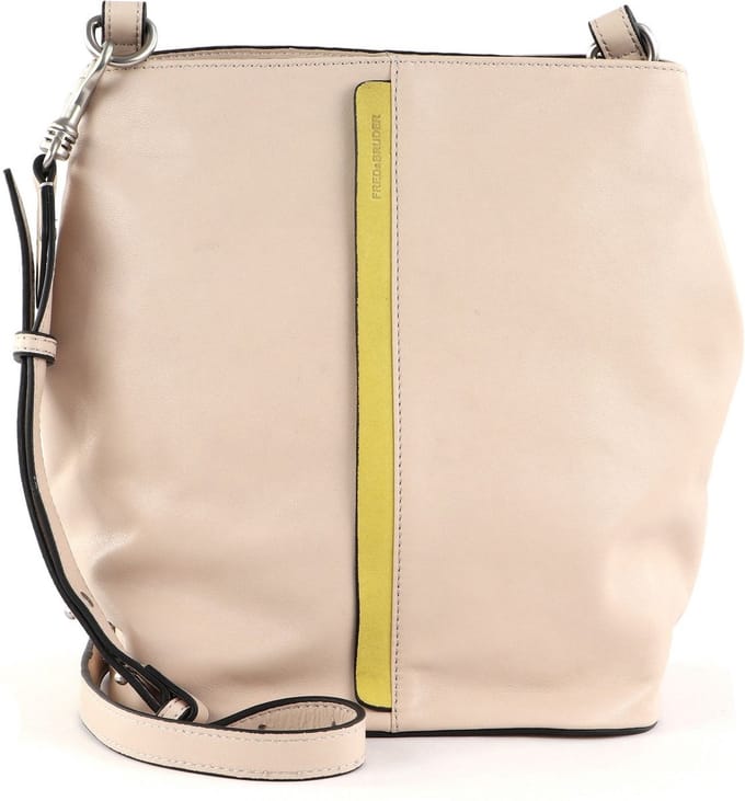 FREDsBRUDER Leren Schoudertas Shea Crossbody Beige