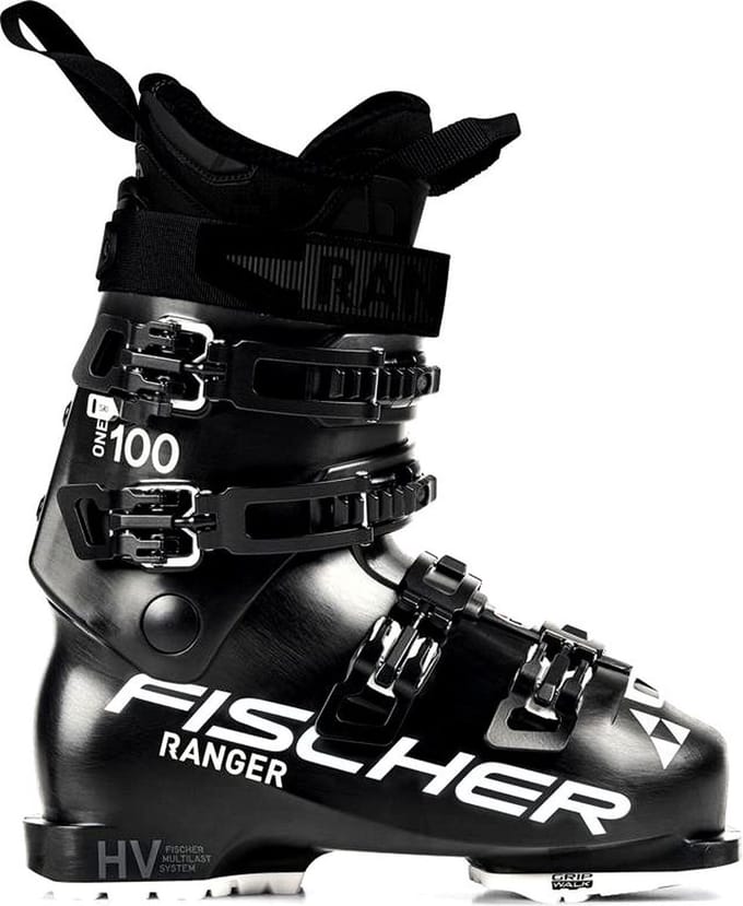 FISCHER - Ranger One 100 X Black/black - Skischoenen dames - Zwart, wit