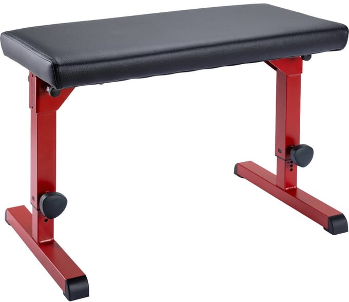 Konig & Meyer 14087 Piano bench ruby red imitatieleer