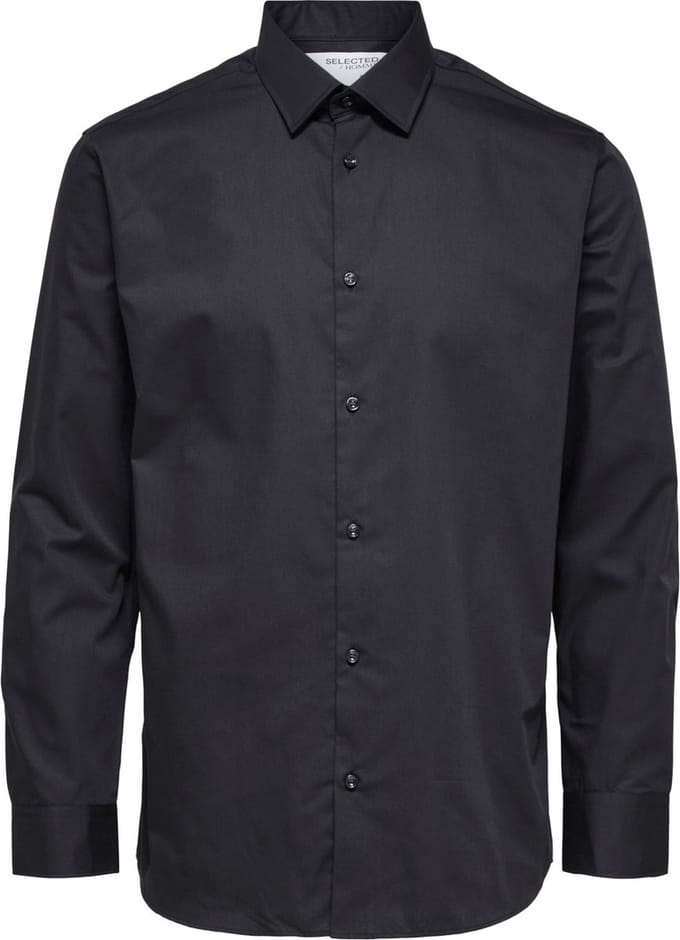 Selected Homme - Overhemd Than Zwart - Mannen - Maat S