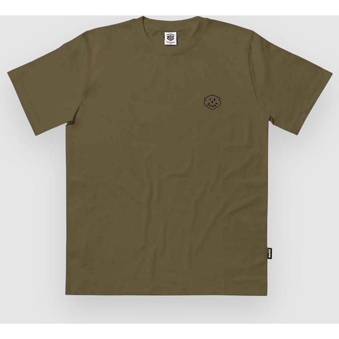 The Dudes Face Logo Classic T-Shirt groen