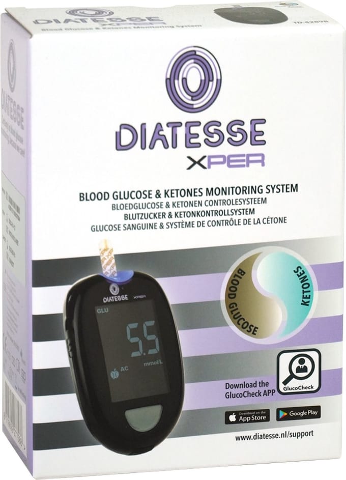 Diatesse XPER Glucosemeter Startpakket