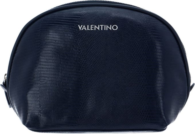 VALENTINO Toilettas Mules Cosmetic Case Blu Donkerblauw