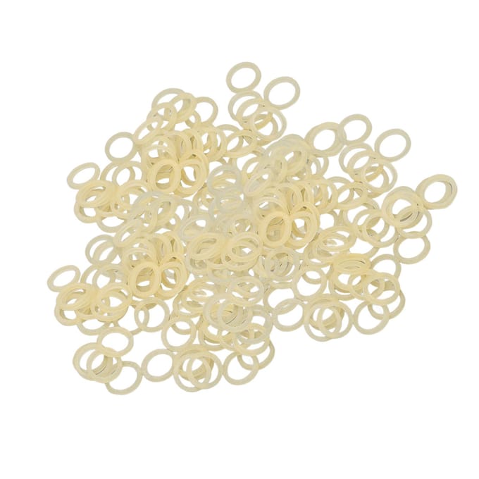 5000 Stuks 14 Inch Orthodontische Elastische Rubber Banden 3.5Oz Kleine Elastiekjes voor Beugels Orthodontie beige