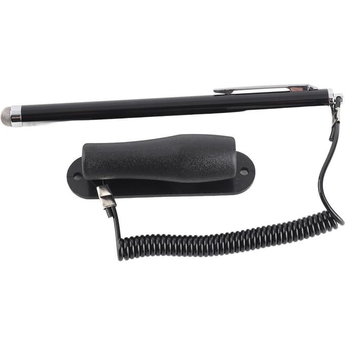 Stylet Écran Tactile Capacitif Métal Noir Haute Sensibilité pour Téléphone Portable GPS