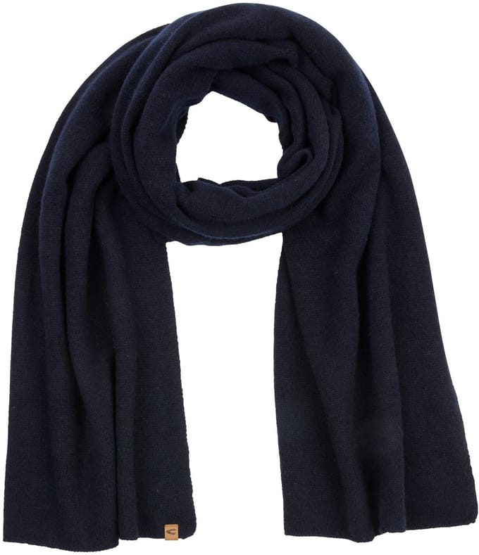 camel active Sjaal van puur kasjmier - Maat womenswear-OS - Nachtblauw