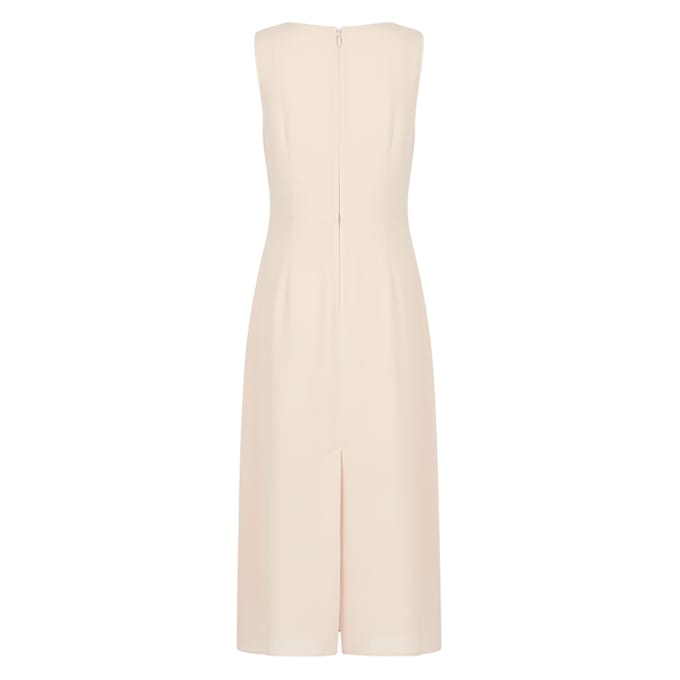 Armani Exchange Dames V-hals Jumpsuit (Nude)