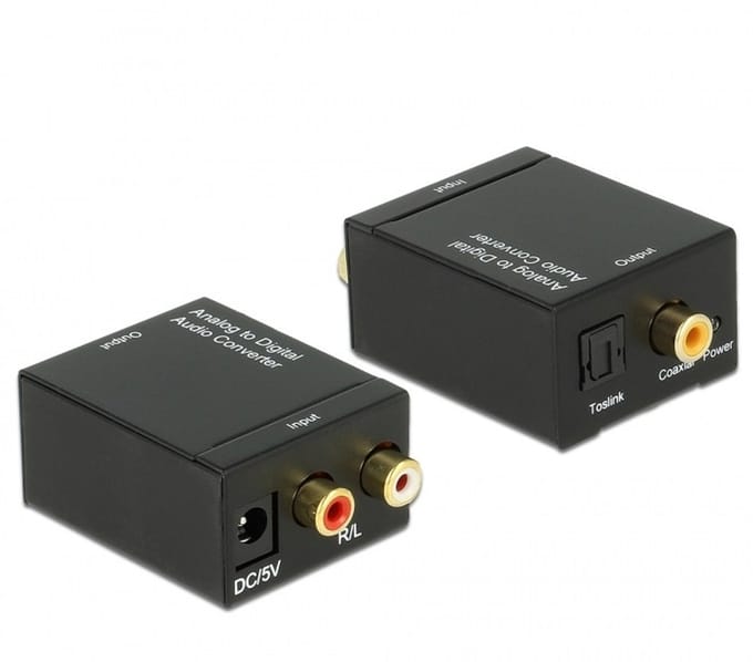 DeLOCK analoog naar digitaal audio converter (ADC)