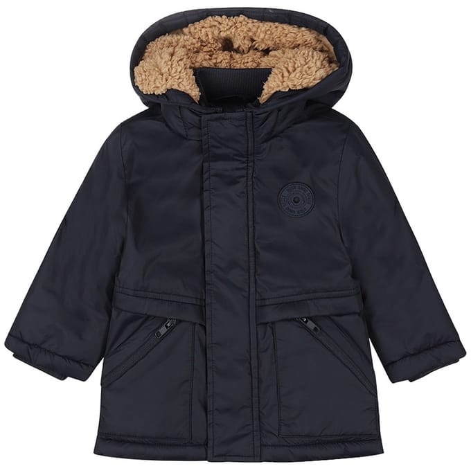 Dirkje Jongens Parka Jas - Navy