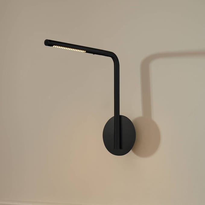 UMAGE LED wandlamp Omni Pivot, zwart, dimbaar