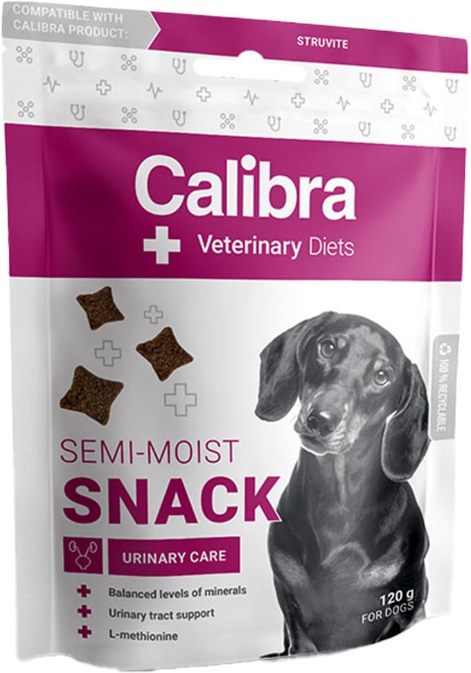 Calibra Dog Veterinary Diets - Urinary Care Semi-Moist Snack - 120 g