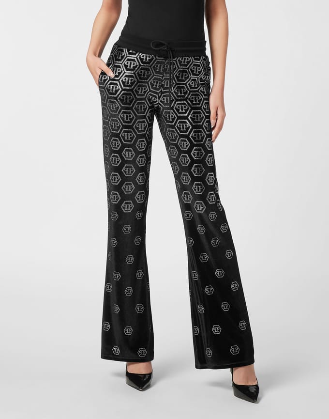 Chenille Jogging Pants Degrade Monogram
