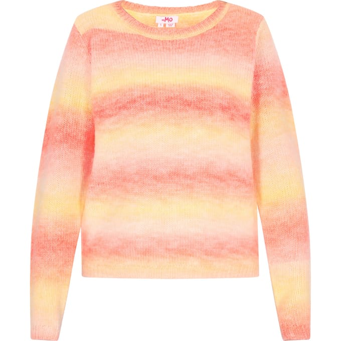 Mymo Jumper Dames Oranje Veelkleurig