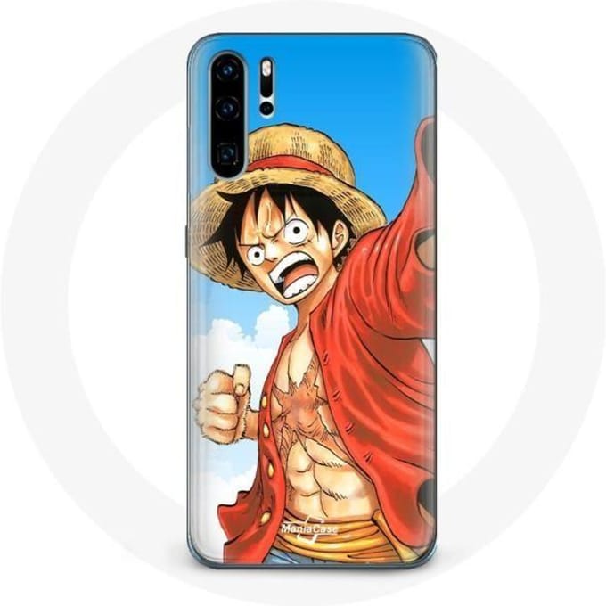 Coque pour Huawei P30 Manga One piece Luffy Anime